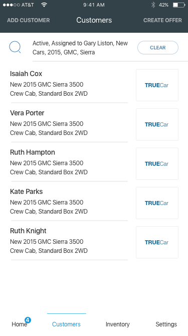 Deep customer context view