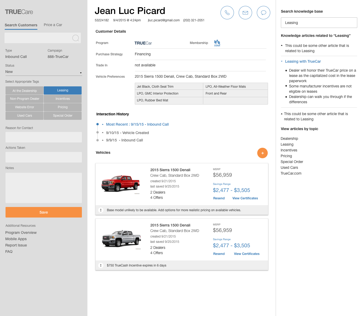Issue search and recall