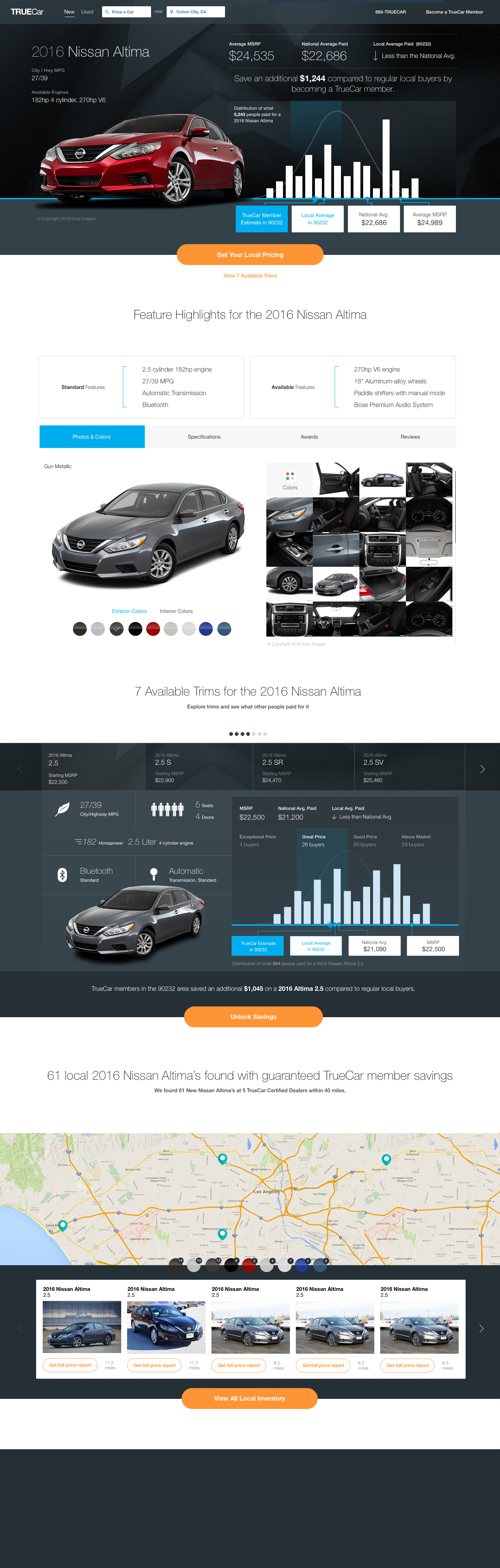 SEO landing page design